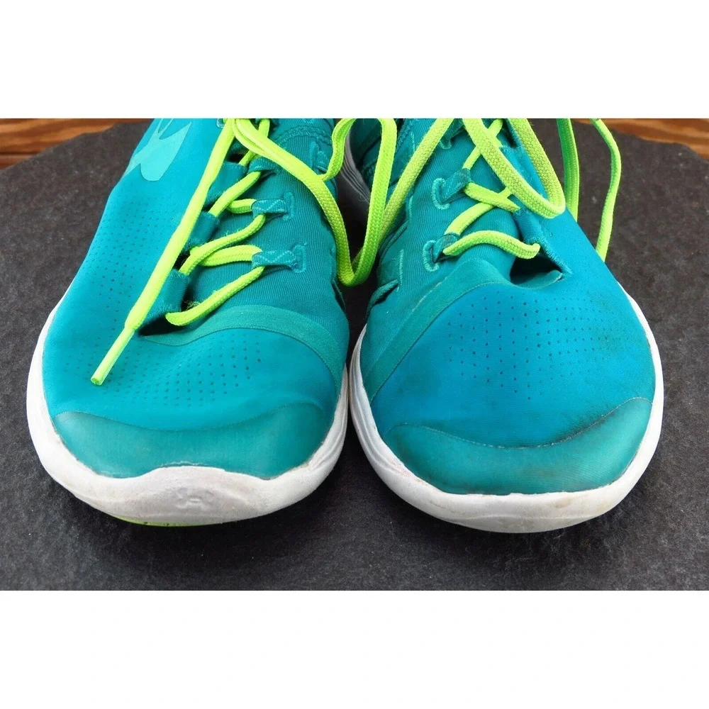 Under armour Youth Girls Shoes Size 3.5‎ M Blue Running Fabric
